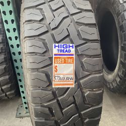 1 Used Tire 37x12.50 R20