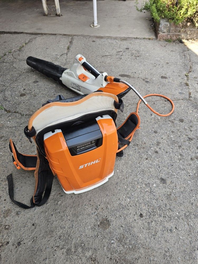 Blower Stihl Comercial Works Great Trabaja Muy Bien $1100