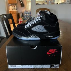 Jordan 5 Retro OG Black Metallic Size 11