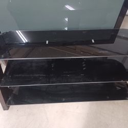 Three Tier Glass TV Stand