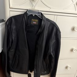 Leather Jacket XL
