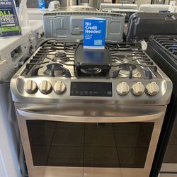 LG Smart In Dual Fuel Electric Range  N