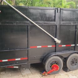 Dump Trailer Roll Off Bobcat