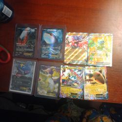 Pokemon Cards Ultra Rare Lot Of 8 EX