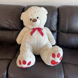 Valentine’s Day Large Teddy Bear Heart Feet
