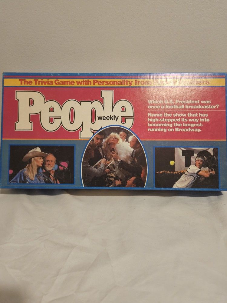Vintage People Weekly Parker Brothers Board Game