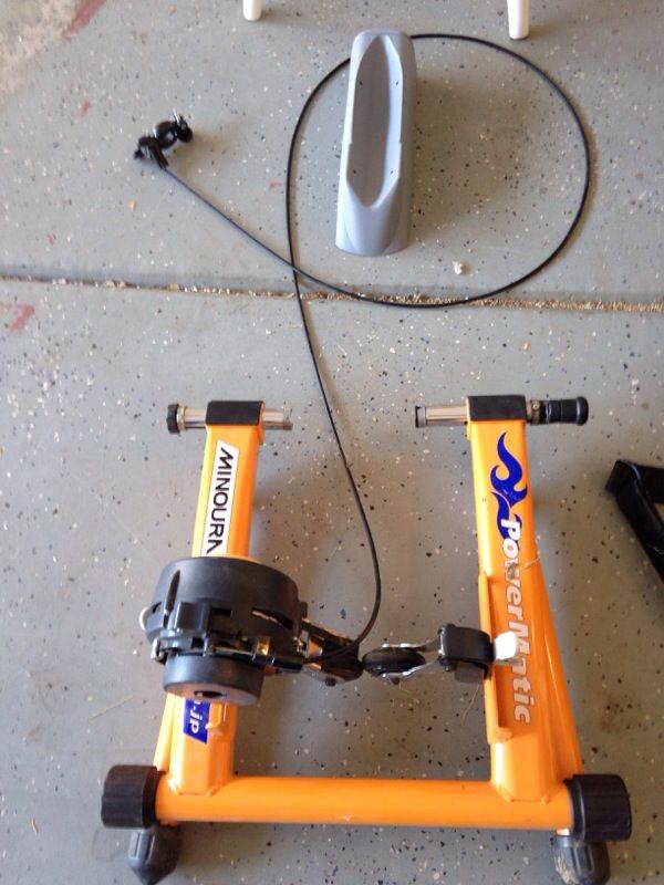Minoura powermatic sales bike trainer