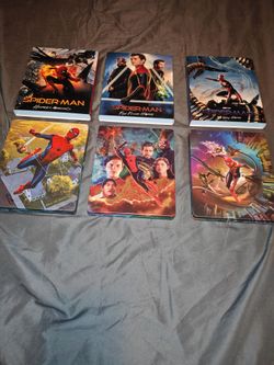 Spiderman trilogy steelbook collection