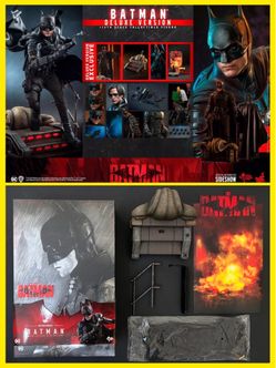 1/6 Hot Toys The Batman MMS639 Deluxe Version DC Figure