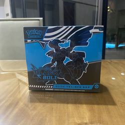 Pokémon Black Bolt ETB Elite Trainer Box Sealed