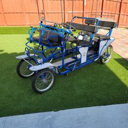 Surray Limousine  Bicycle  With Electric Motor 8 Passenger 