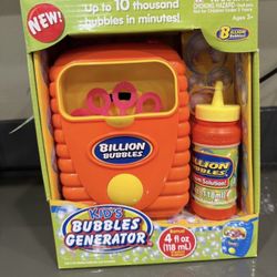 Lids Bubble Maker Brand New 