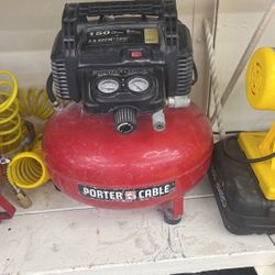 6 Gal. 150 PSI Portable Electric Pancake Air Compressor
