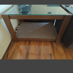 Glass Top Table