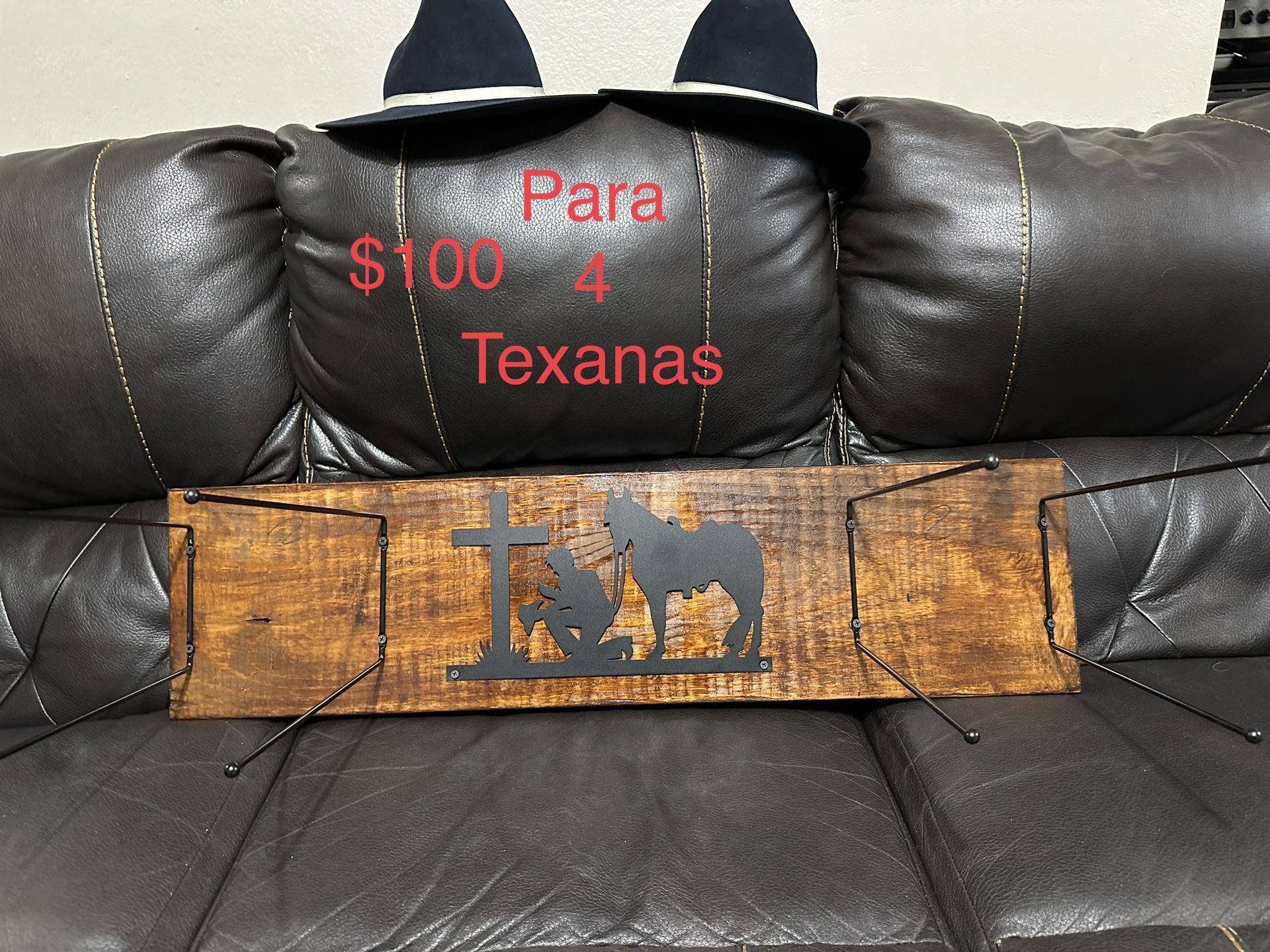 Cowboy Hat Rack,