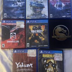 Some PS4 Games 