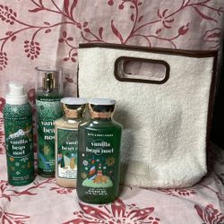 Bath And Body Works Vanilla Bean Noel Set 