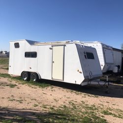 Toy Hauler Camper Water Sink And Shower Portable Toilet 