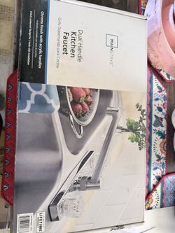 New In Box! Kitchen Faucet And Sprayer
