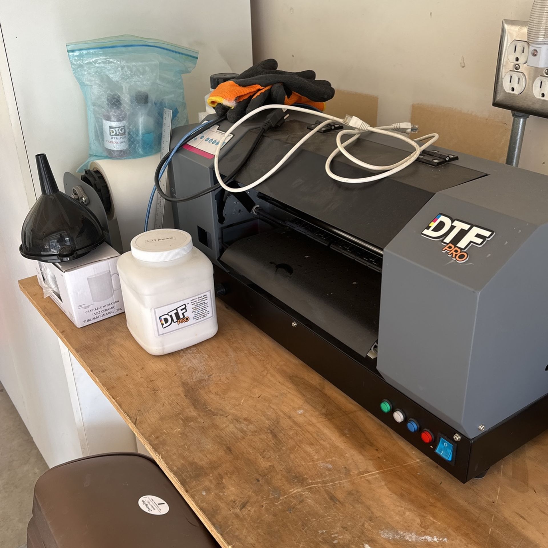 DTF Fusion Model J Printer Pro