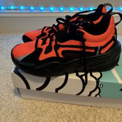 Puma J. Cole RS-Dreamer Orange Black Basketball Shoes New 193990-16 Mens