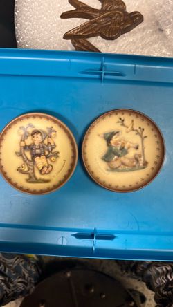 Vintage Hummel Plates