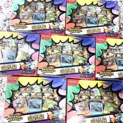 Pokémon Ascended Heroes Deluxe Pin Collection Boxes Total Of 7