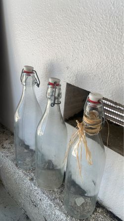 Glass bottles