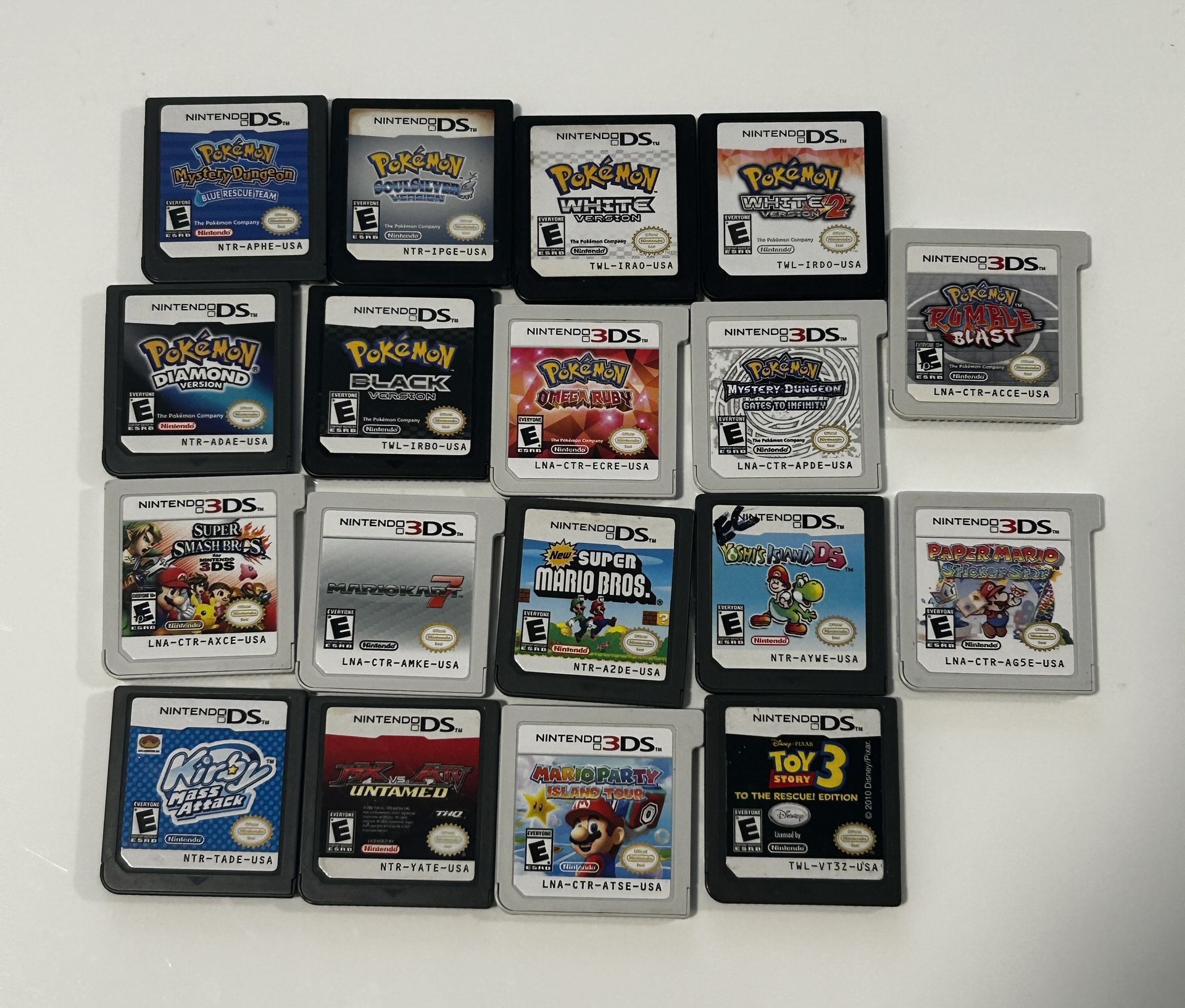 Nintendo loose Ds/3ds Games 