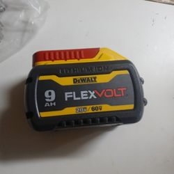 DEWALT 9 AH FLEX VOLT 20V 60V