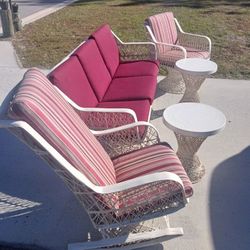 Spun Fiberglass Patio Set 