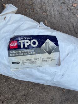 Gaf TPO detailing membrane