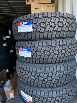 30x9.50x15 DCENTI AT $480 CASH OUT THE DOOR All Terrain Tires installed (4) New 50,000 Mile Warranty