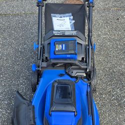 New Kobalt 40 Volt 20 Inch self-propelled mower, Included battery & charger 