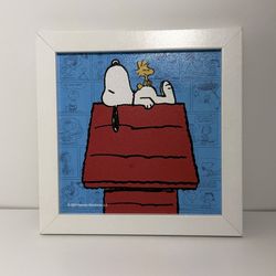 Snoopy 6x6 wall art decor snoopy and Woodstock