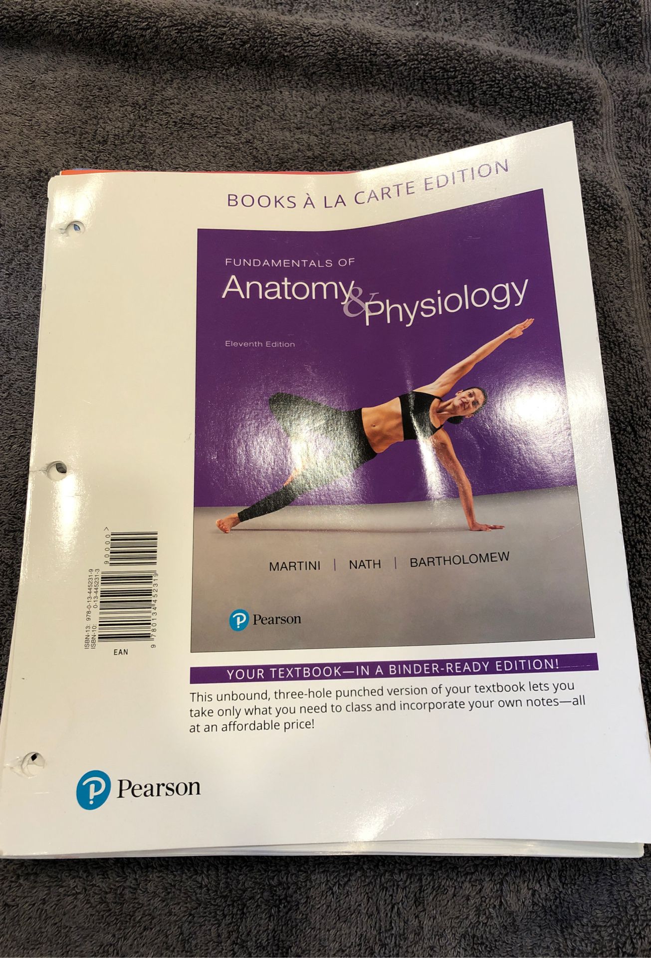 Fundamentals of Anatomy and Physiology 11th Edition with the Lab Book