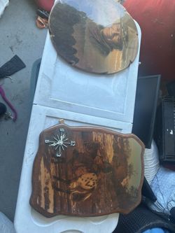 Vintage Western Wall Art Plaques
