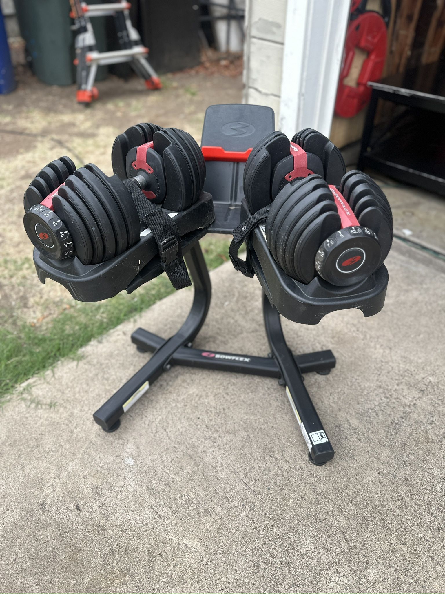 Boflex dumbbells