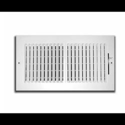 TruAire 16 in. x 8 in. 2 Way Wall/Ceiling Register (Model 102M16X08) in White