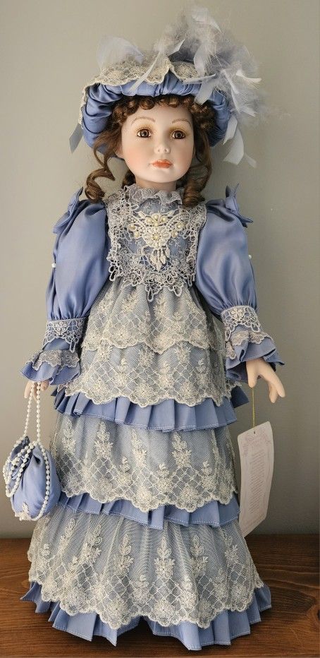American Classics Collection Monica Ann Porcelain Doll