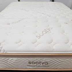 Queen Sattva Organic Queen Mattress- Box Spring & Bed Frame Optional