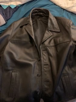 Leather jacket