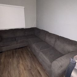 Gray Sectional Couch