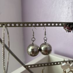 Disco Ball Earrings 