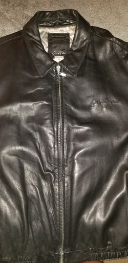 Sean John leather jacket