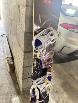 Woman’s snowboard