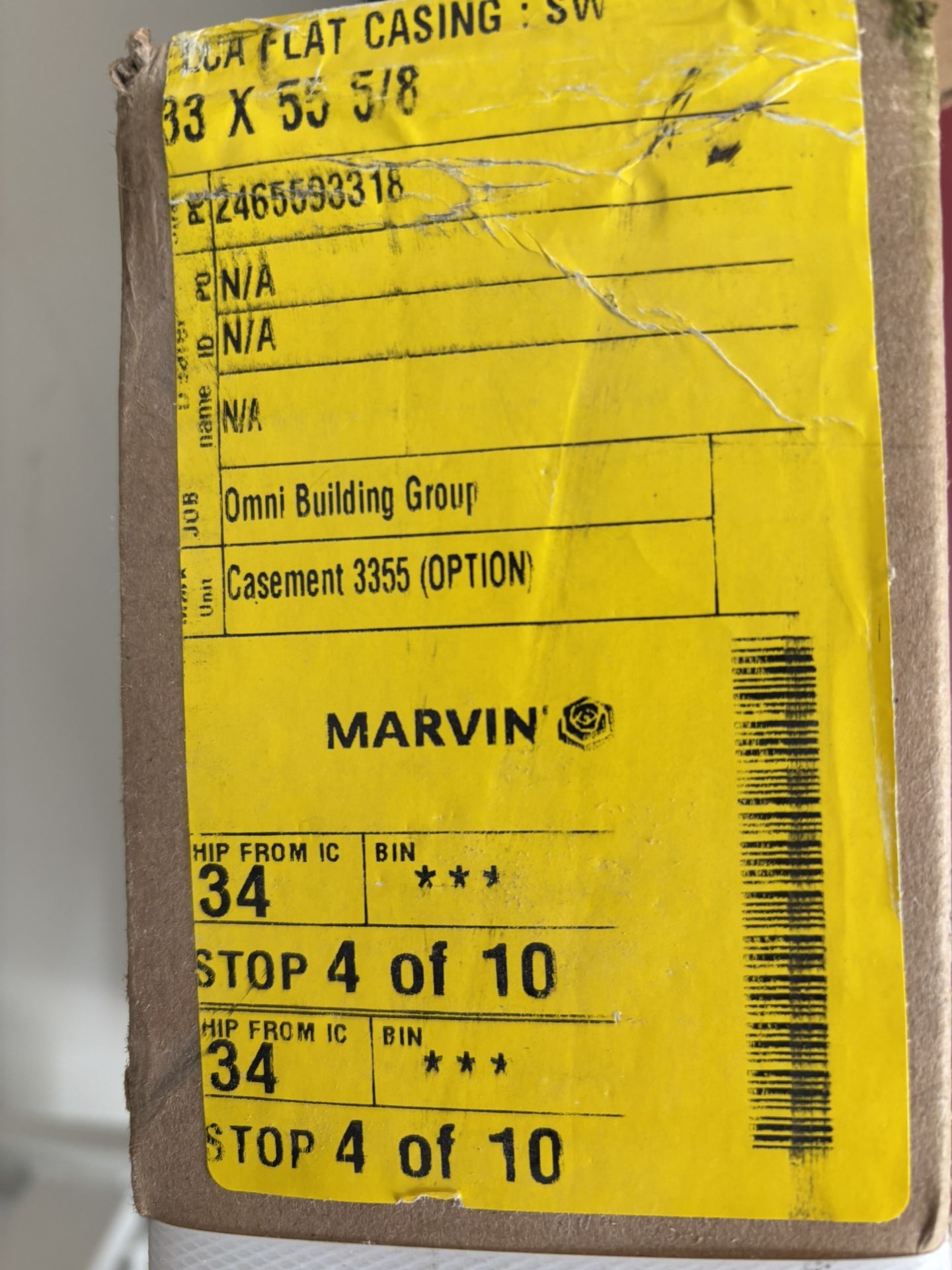 New Marvin Elevate flat-style Ultrex Window Casing (Stone White)