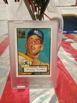 1996 Topps reprint Mickey Mantle #2
