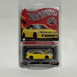 Hot Wheels RLC 1995 Honda Integra Type R Yellow