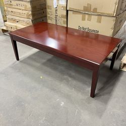 Stained Wood Coffee Table